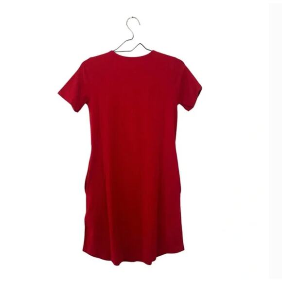 Universal Standard Halie Dress 4XS 00 0 Red NWT Capsule Minimalist Travel - Picture 6 of 6